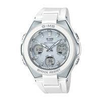ราคา Casio Baby-G นาฬิกาข้อมือผู้หญิง สายเรซิ่น รุ่น MSG-W100-7A - สีขาว (1178566811)