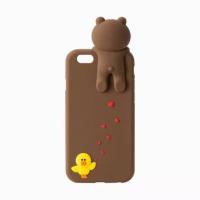 ราคา เคสไอโฟน 6G/6S ซิลิโคนลายหมีบราวน์ (6702004677)