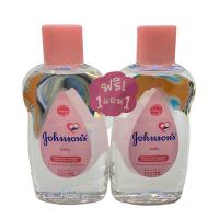 ราคา Johnsons baby oil จอห์นสัน เบบี้ออยล์ ขนาด 125 มล. (1 แถม 1) สีชมพู (14463626360)