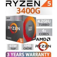 ราคา AMD Ryzen 5 3400G with Radeon™ RX Vega 11 Graphics #Ryzen5 (2535120640)
