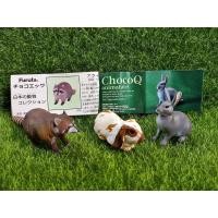 ราคา Gachapon กาชาปองแรคคูนและกระต่าย Kaiyodo โมเดลสัตว์ (8009517789)