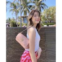 ราคา Tory Burch Kira Chevron Small Flap Shoulder Bag (16579142113)
