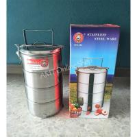 ราคา ปิ่นโตสแตนเลส 12x4 ชั้น (1650720564)