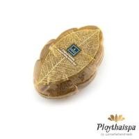 ราคา สบู่สมุนไพรมาดามเฮงรูปใบไม้กลิ่นกาแฟMadame Heng aroma soap Detox coffee (3961136479)