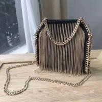 ราคา Stella Mccartney Falabella Tiny Size 9" กระเป๋าถือ&สะพายข้าง ประดับโซ่ด้านหน้า สวย พรีเมียม สไตล์แบรนด์เนม ใช้ได้ทุกวัน (16571257131)