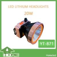 ราคา รับประกัน 1 ปี ไฟฉายคาดหัว ไฟส่องกบ ไฟส่องปลา ไฟกรีดยาง ใช้งานง่าย 20w 50w homeLED (2877183241)