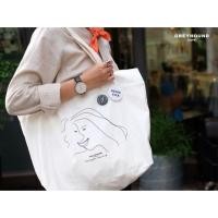 ราคา กระเป๋าผ้า Greyhound เท่ห์มากๆค่า พร้อมเข็มกลัดนะคะ (1137984323)