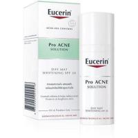 ราคา *พร้อมส่ง ถูกที่สุด* ☘️ Eucerin Pro Acne - Day Mat Whitening SPF30 50ml (1593330610)