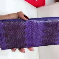 ราคา มีเก็บปลายทาง‼️ถูกมาก‼️ กระเป๋าตังค์ ซิปรอบ ใบยาว หนังงูแท้ทั้งใบ เรียกทรัพย์ ราคาเท่าหนังวัวเลยค่ะ (7241355884)