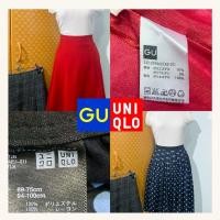 ราคา กระโปรงใส่ทำงาน กระโปรงถูกๆ รวมงานแบรนด์ Uniqlo,Gu มือสอง สภาพใหม่สะอาด คัดเกรดอย่างดี (13794448265)