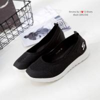 ราคา รองเท้าผ้าใบเพื่อสุขภาพสไตล์ SKECHER พื้นบุนวมนิ่มใส่นุ่มเดินสบาย น้ำหนักเบา (1252470305)