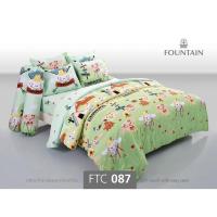 ราคา FTC087: ผ้าปูที่นอน ลาย Cinnamoroll/Fountain (1694840459)