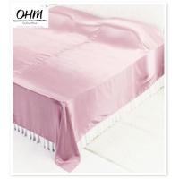 ราคา OHM ผ้าห่มคู่ ผ้าซาตินแท้ 440 เส้น (เกรดพรีเมี่ยม) ขนาด 70 นิ้ว x 90 นิ้ว (สีโอรสชมพูพาสเทล) (1144261379)