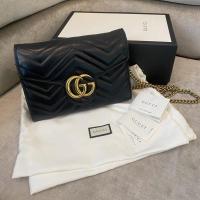ราคา Gucci Marmont mini bag (WOC) used‼️ (14371492523)