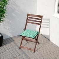 ราคา IKEA - เบาะรองนั่ง เบาะเก้าอี้ (มีเชือกผูก) Chair pad - Green (988075201)