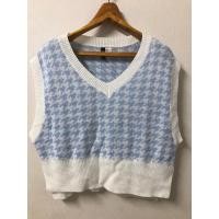 ราคา H&M เสื้อกั๊กไหมพรม สีฟ้า (24952800182)