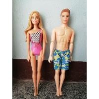 ราคา ตุ๊กตาบาร์บี้ชุดว่ายน้ำ+ตุ๊กตาผู้ชาย (9136858870)