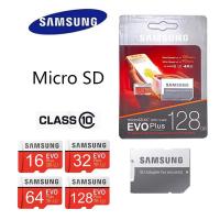 ราคา Samsung Micro SD Cards Memory card EVO PLUS 16GB/32GB/64GB/128GB Class10 แถม Adapter（100％） (6185381417)