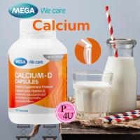 ราคา Mega We Care Calcium D 60 / 90 เม็ด เมก้า วี แคร์ แคลเซี่ยม ดี Calcium Carbonate 1500 mg. (1237347880)