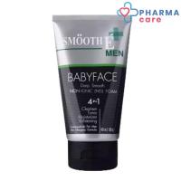 ราคา Smooth E โฟมล้างหน้าทำความสะอาดสำหรับผู้ชาย สูตรไม่มีฟอง For men Foam 4 Oz. (PC) (23654260527)