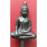 ราคา พระยอดธง เนื้อสำริดเก่า สวย สมบูรณ์ พระเกจิสร้าง พระแท้ สภาพสวยผิวเดิม (21293811147)