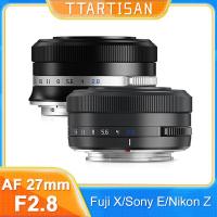 ราคา Ttartisan 27mm F2.8 เลนส์กล้อง โฟกัสอัตโนมัติ สําหรับ Fujifilm XF X-A X-T X-E X-Pro X-S X-M X-H Fuji FX Sony E A6400 Nikon Z Z5 (20859094030)