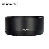 ราคา ES-68 ES 68 ES68 Camera Lens Hood Reversible Camera Protecter Lente Accessories for Canon EF 50mm f/1.8 STM Lens Straigh (20285183487)