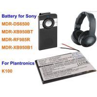 ราคา 0UMM OrangeYu 650mAh Battery PR-423350 for Plantroni K100, LIS1427HEPCC, LIS1427NHPCC For Sony MDR-DS6500, MDR-XB950BT (18593930130)