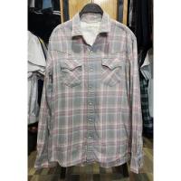 ราคา ผ้ามือสอง เสื้อเชิ้ต RUSH HOUR ลายสก็อต (11702750285)