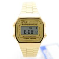 ราคา นาฬิกาข้อมือ Casio Gold tone รุ่น A168WG-9WDF นาฬิกากันน้ำ- Gold (9514182014)