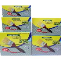 ราคา แปรงทาสี ด้ามแดง ขนขาว XYZ มีขนาด 1",2",3" (15941667832)