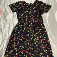 ราคา เดรสยาว เดรสลายดอก เดรสสาวอวบ ชุดคนอ้วน (2535328858)