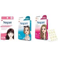 ราคา 3M NEXCARE ACNE แผ่นแปะสิว แผ่นซับสิว สามเอ็ม เน็กซ์แคร์ P แผ่นบางใสกว่าเดิม 3M มีให้เลือก3สูตร (19546332421)