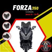 ราคา ชิวหน้า Forza 350 ทรง CORZA หนา 4 มิล สูง 13-24นิ้ว Z-2 กระจกบังลมหน้าForza ชิวฟอซ่าทรงCORZA ชิว Forza (20216973977)