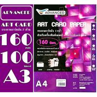 ราคา กระดาษอาร์ตมันเลเซอร์ A3 160 แกรม พิมพ์ได้ 2 ด้าน เนื้อกระดาษขาว รองรับผงหมึกได้ดี งานพิมพ์สีสันสดใส คมชัดทั้งตัวอักษร (25663585160)