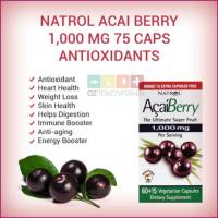 ราคา Acai berry 1000mg อะซะอิเบอรี่ ซุปเปอร์ฟรุ้ต 75cap (1658915811)