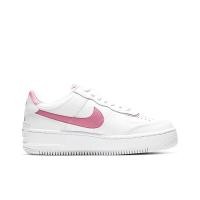 ราคา ۞รองเท้าผู้หญิง Nike Nike Air Force 1 AF1 Air Force One รองเท้าผ้าใบต่ำสีชมพูและสีขาว CI0919-102 (25400693486)