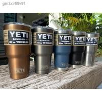 ราคา ﺴแก้วเยติ Yeti Rambler 30oz Tumbler ของแท้ 100% * มีรับประกัน 1 ปี ฝาแม่เหล็กสไลด์* (10131191061)