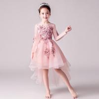ราคา Gd34151 พร้อมส่งชุดเดรสออกงานเด็กสีชมพู ชุดราตรีเด็ก (3807304069)