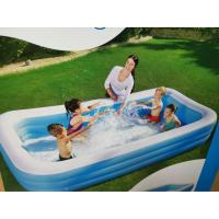 ราคา Bestway สระน้ำเป่าลม สระเหลี่ยมขนาด 3 เมตร ขนาดใหญ่ 305x183x56cm แบบหนา คุณภาพดี (2084652271)