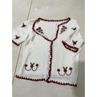 ราคา เสื้อครอปปักลายเชอรี่ (8601299546)