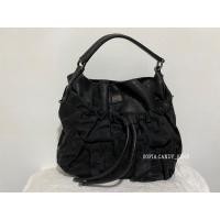 ราคา กระเป๋า Burberry สีดำ หนังนิ่ม ผ้าลายแบรนด์ มือสอง ของแท้ (6858032391)