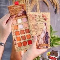 ราคา GINA GLAM PRINCESS GLAM EYE PALETTE จีน่าแกรม อายแชโดว์ พาเลท 15 สี -G90 (8277090697)