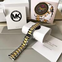ราคา MICHAEL KORS สายนาฬิกา smartwatch สายเหล็กสีเงินทองเงา สินค้าใหม่ ไมเคิล คอร์ mk สมาร์ทวอช strap band watch (25262049461)