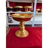 ราคา พานเจ้านาง 10 12 นิ้ว ปิดทองคำเปลวส่องประกายสุกปลั่ง พานไหว้ครู พานทอง พาน พานขันดอก พานแชมเปญ พานไม้กลึง พานบายศรี (23069074656)