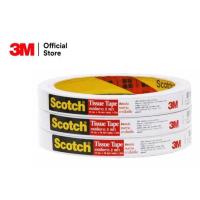 ราคา เทปเยื่อกาว 2 หน้า เทปเยื่อกาวสองหน้าบาง Scotch® Tissue Tape 12 Mm X 10 Y (5651196607)