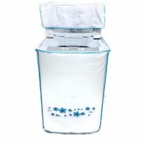 ราคา ผ้าคลุมเครื่องซักผ้าซิลเวอร์ 2 อิน 1 สีเงิน ขนาด 8-12 กก. (836948298)