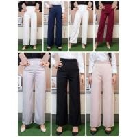 ราคา กางเกงผ้าฮานาโกะ ขากระบอก (1135766513)