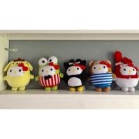ราคา Kitty Family แฟนคลับคิตตี้ต้องห้ามพลาดคะ เซทคิตตี้แปลงร่างเป็นเหล่าเพื่อน Sanrio น่าเป็นเจ้าของ ซื้อแยกตัวละ 200 บาท (1363927164)