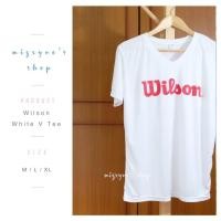ราคา [Size M] Wilson_B12 | เสื้อลำลอง เสื้อสปอร์ต เสื้อออกกำลังกาย (824382827)